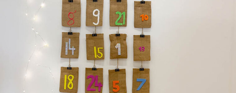 Jutesäckchen-Adventskalender