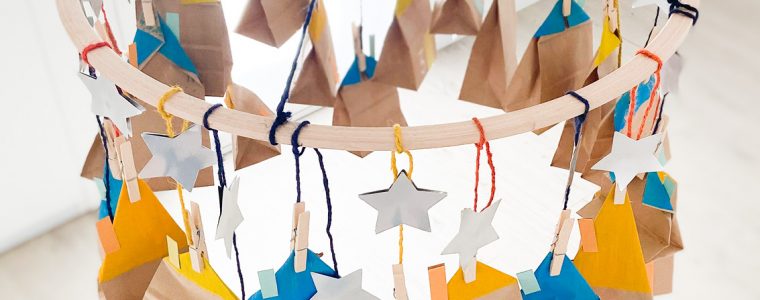 Gymnastikreifen-Adventskalender