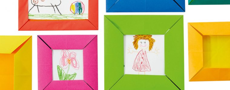 Bilderrahmen Papier