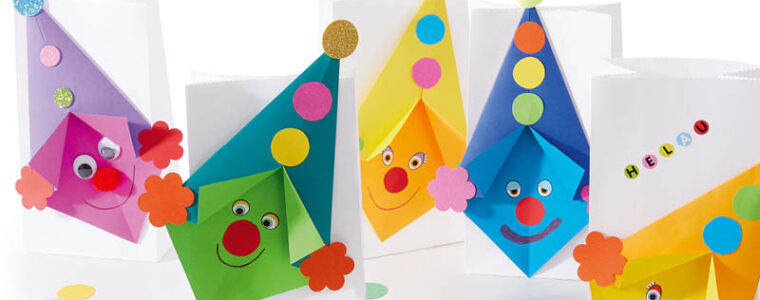 Bunte Clowns