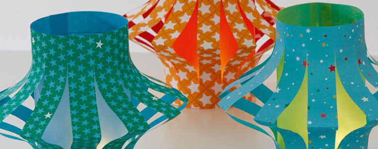 Bunte Lampions