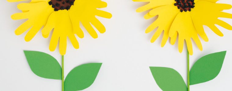 Gemeinschaftsarbeit Sonnenblume