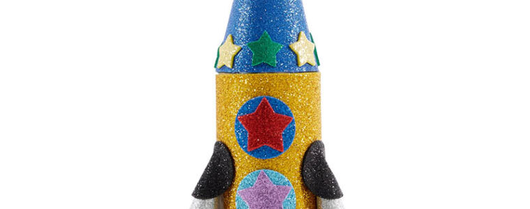 Glitzer-Rakete