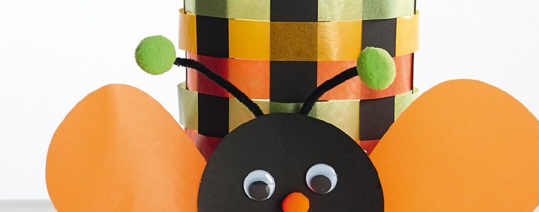 Laterne Bunte Biene