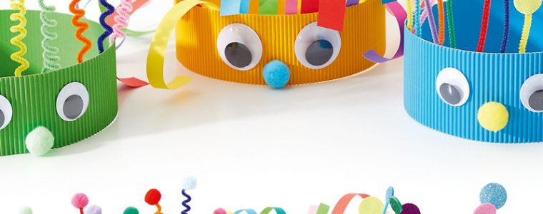 Harlekin-Kopfschmuck