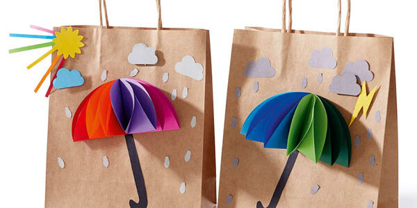 Regenbogen-Schirme
