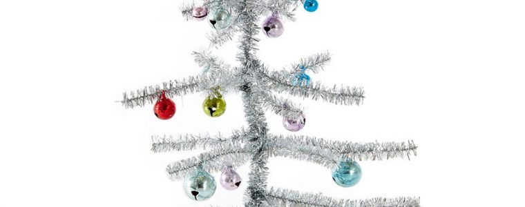 Silberbaum mit Glöckchen