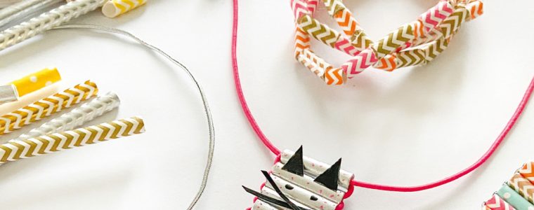 Trinkhalm-Schmuck
